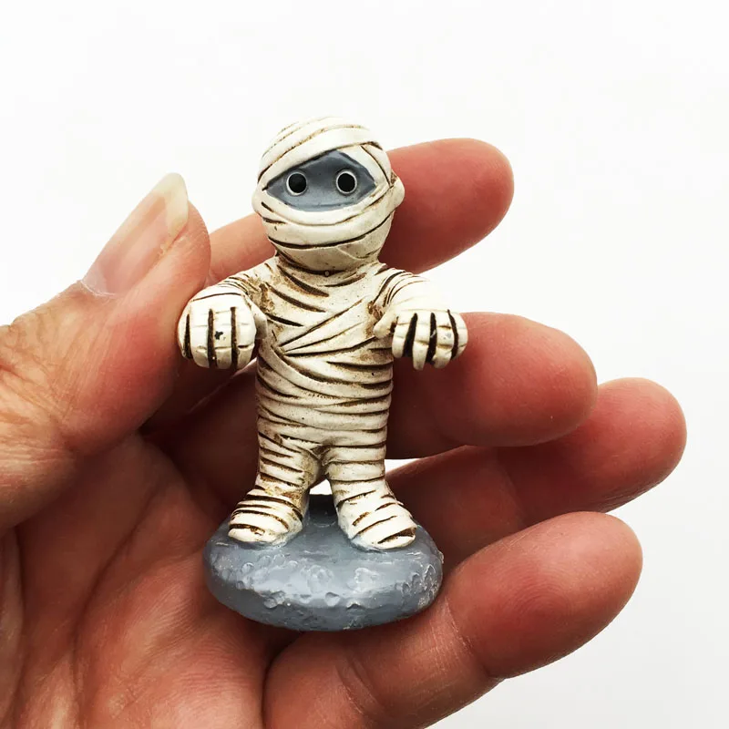 Маленький орнамент милый Хэллоуин Мультфильм спрайт 3d-ручная роспись