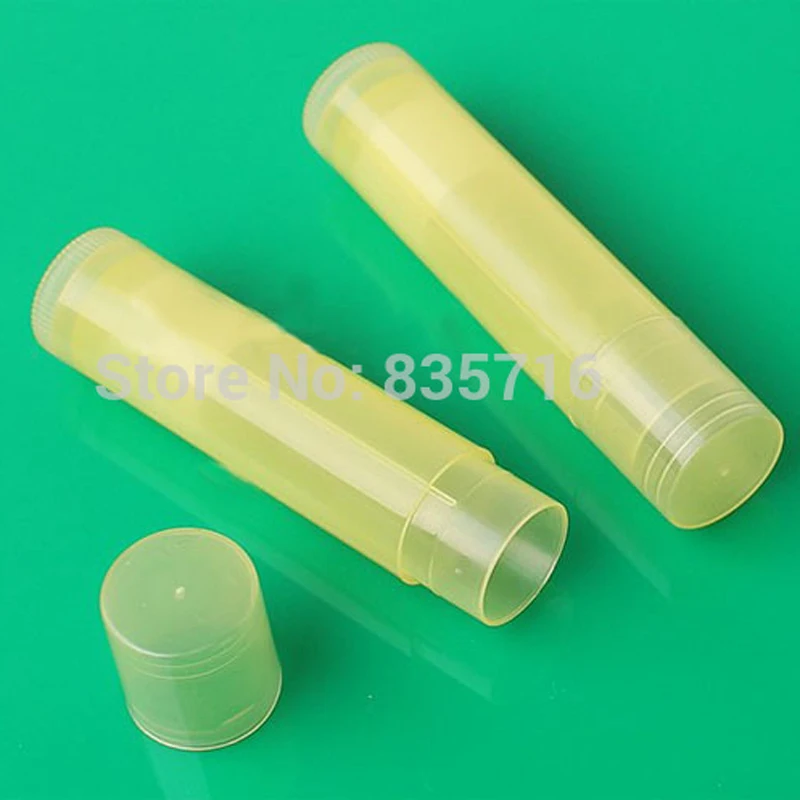 Новинка 2020 100 шт./лот разноцветные Пустые контейнеры для бальзама губ прозрачная