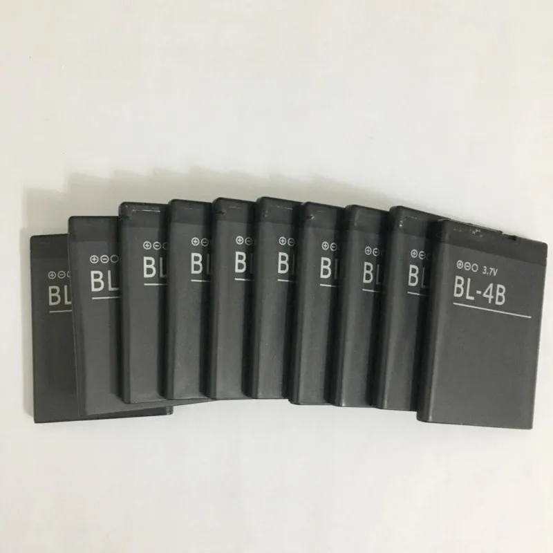 Аккумулятор для Nokia BL-4B 5000 61112505 3606 3608 2670 2660 2630 N75 N76 BL4B 700 мА · ч 10 шт./лот | Мобильные