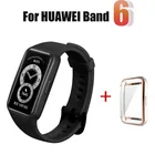 Ремешок силиконовый для смарт-часов Huawei Band 6, сменный регулируемый браслет для наручных часов, много цветов