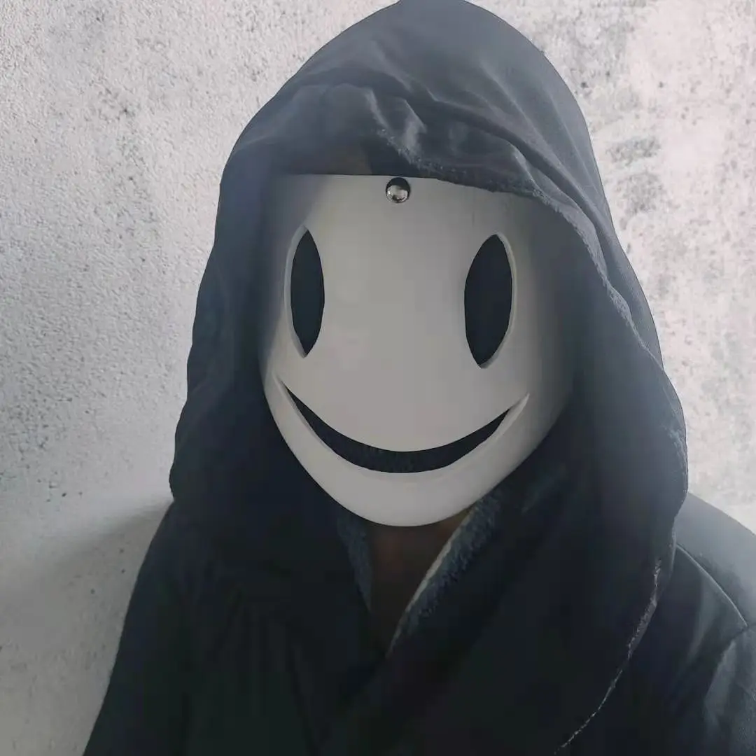

Wholesale of Halloween Mask animation sky invasion Cosplay horror alien ghost King Japanese game props