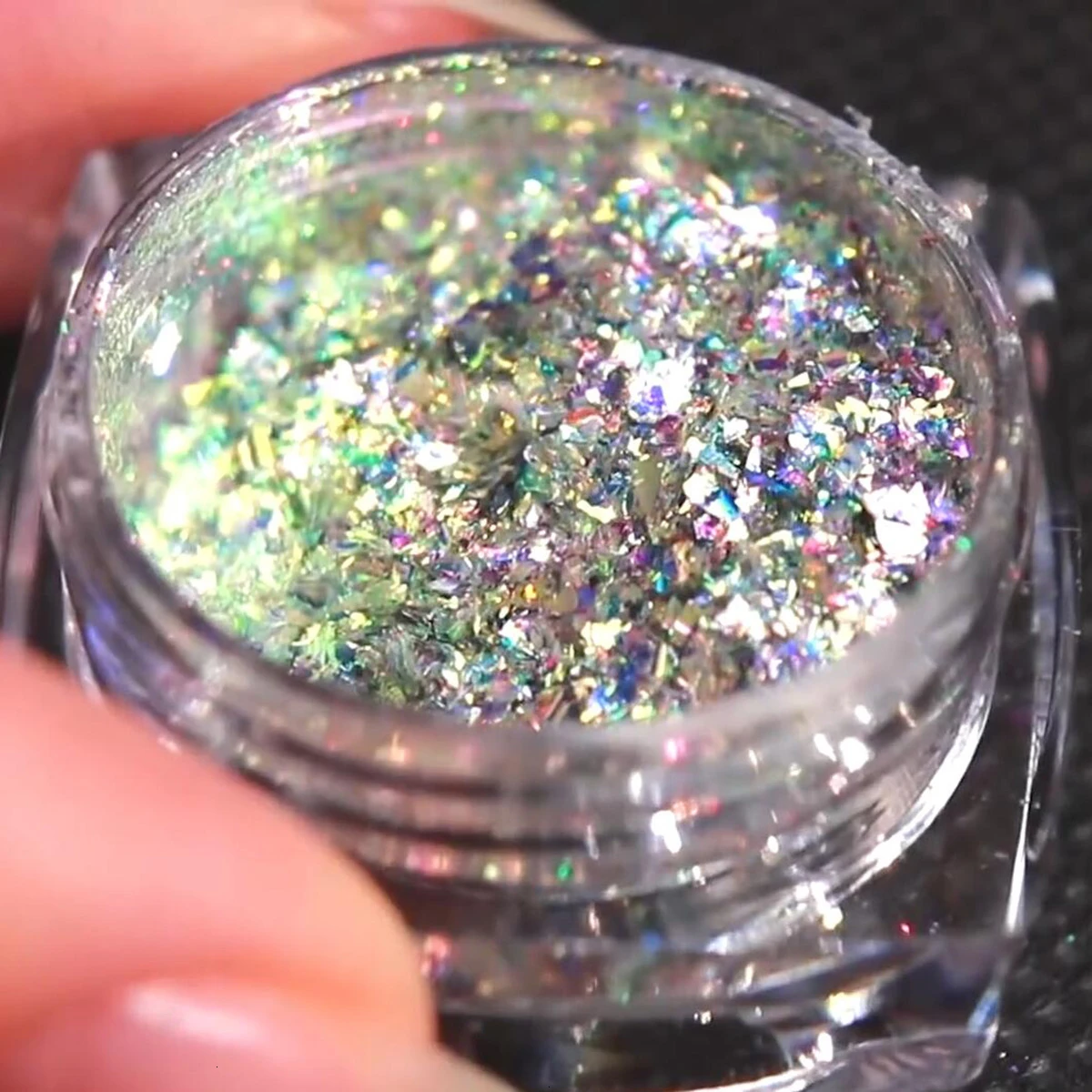 BeautyBigBang, 0,2 г, хамелеон, лак для ногтей, неровные блестки, порошок кораллового цвета, блестки, маникюрные украшения ногти, блестки