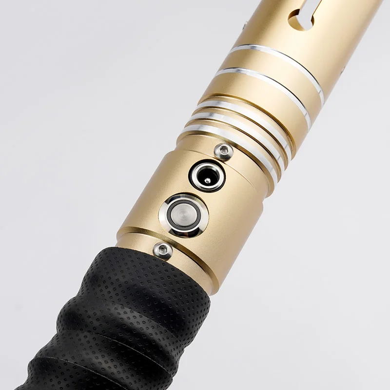 THY SABER Металлическая рукоять FOC Тяжелый дуэльный световой меч RGB с ручным ремнем и 10 комплектами звуковых эффектов (art.: 3920ce8efe396) - 3920ce8efe396