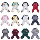 Одежда для кошек Cutensil, пижама для маленьких и больших собак, комбинезон для кошек, пижама для домашних животных, мультяшная Ночная одежда для чихуахуа, Померанской рубашки