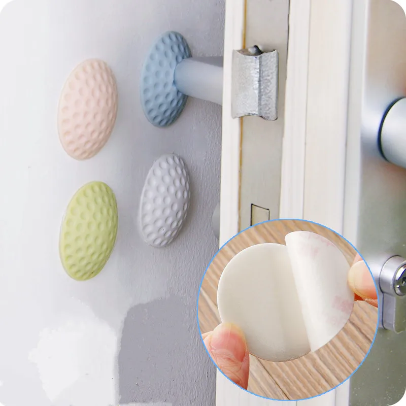 3 шт.! Толстый силиконовый бесшумный коврик для защиты от столкновений защитный