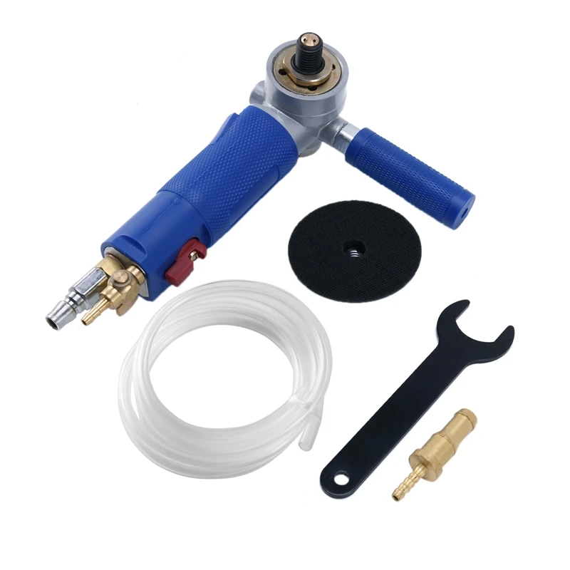 

3 Inch Water Injection Pneumatic Water Mill Professional Pneumatic Water Sander Air Wet Polishing Machine