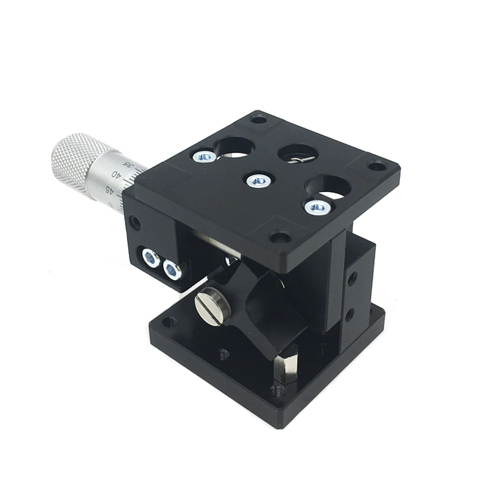 

Z Axis Horizontal Lift LZ40/60/80/90/125 Mini Manual Linear Stage 10-20mm Stroke Displacement Platform for Optical Equipment