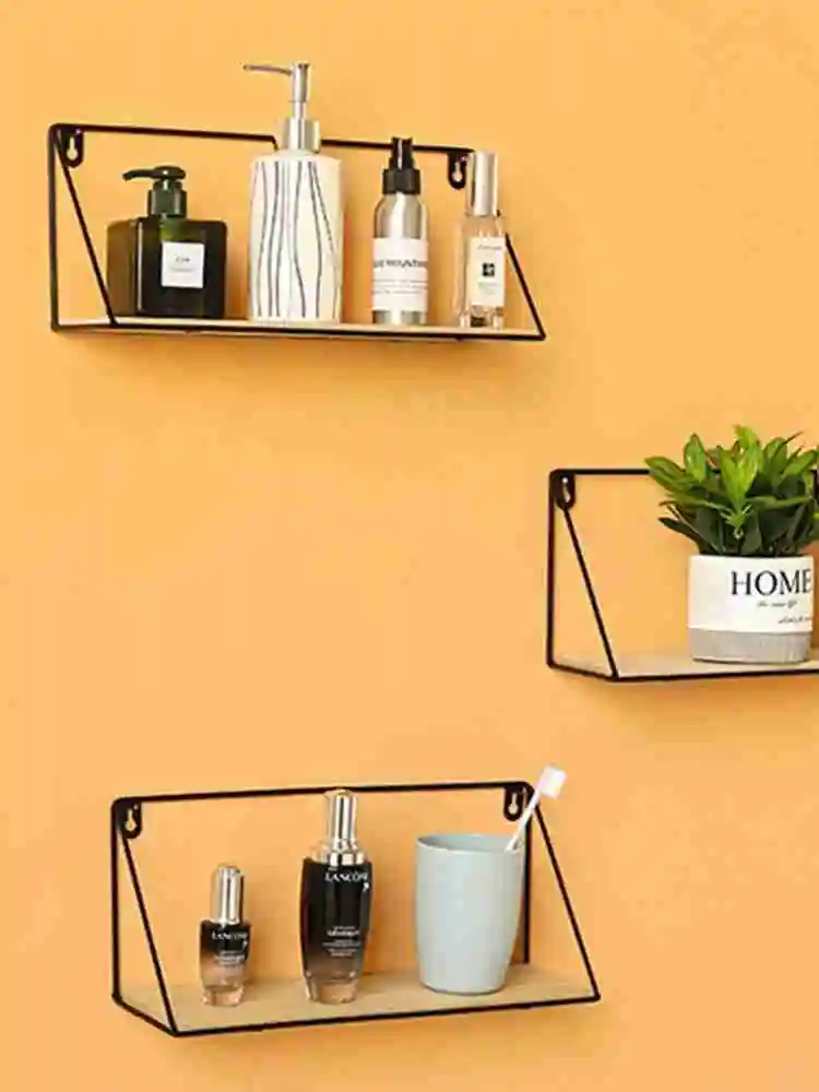 Стеллаж для вещей стеллаж украшения комнаты стены домашний декор полки хранения