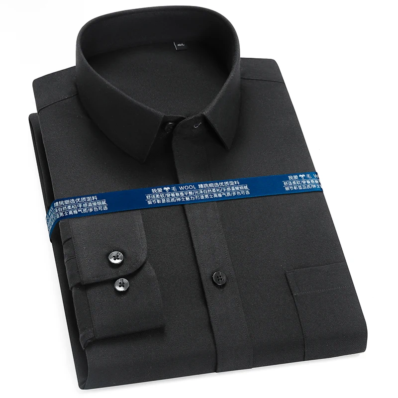 Рубашка Мужская Фланелевая в полоску с длинным рукавом | одежда