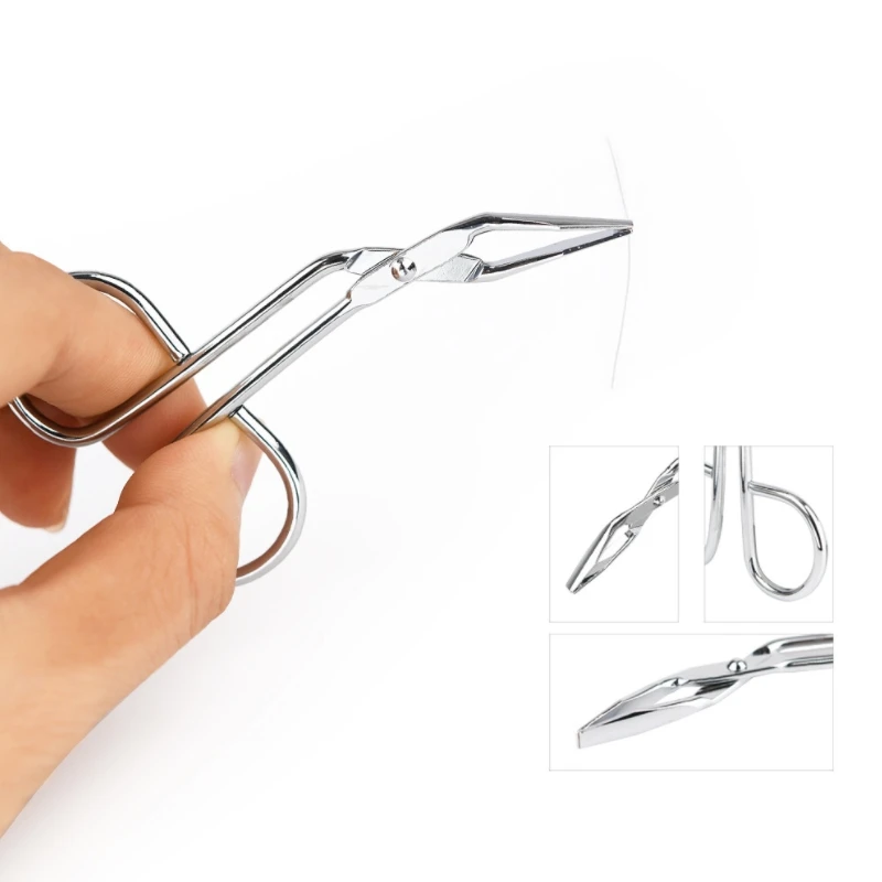 

3 Pcs Face Nose Hair Remover False Eyelashes Clip Facial Make Up Tool Eyebrow Tweezer Beauty Tool