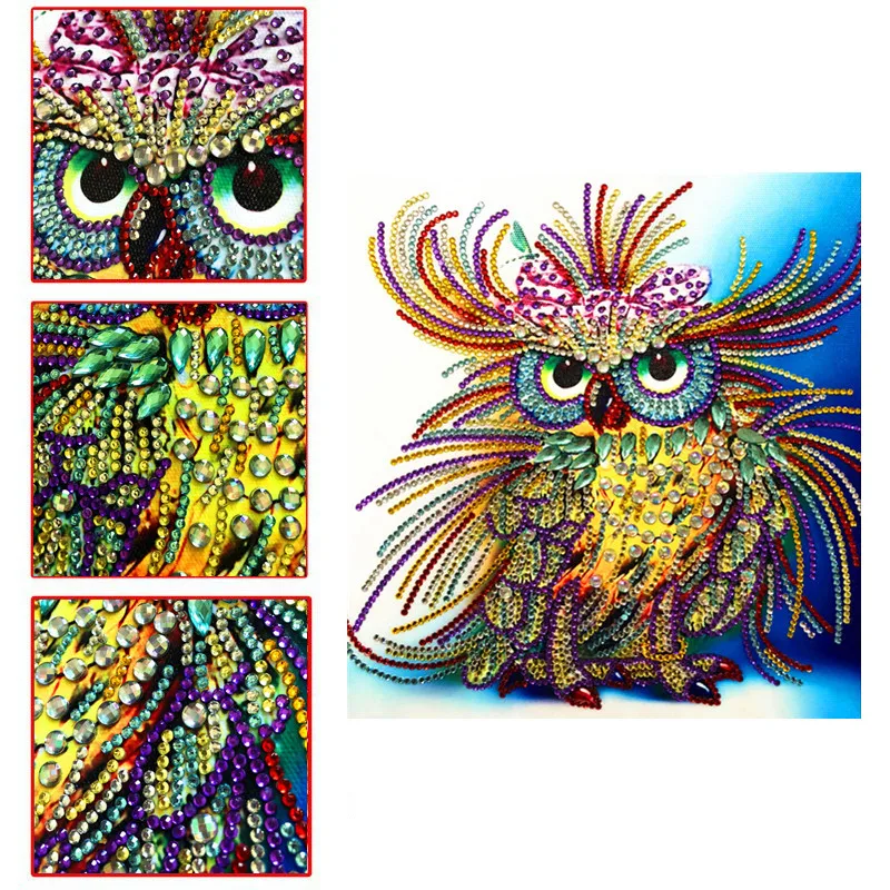 

5D DIY Diamond Painting Storage Box Diamond Embroidery Craft Student DIY Pencil Box Decoration Birthday Christmas Gift