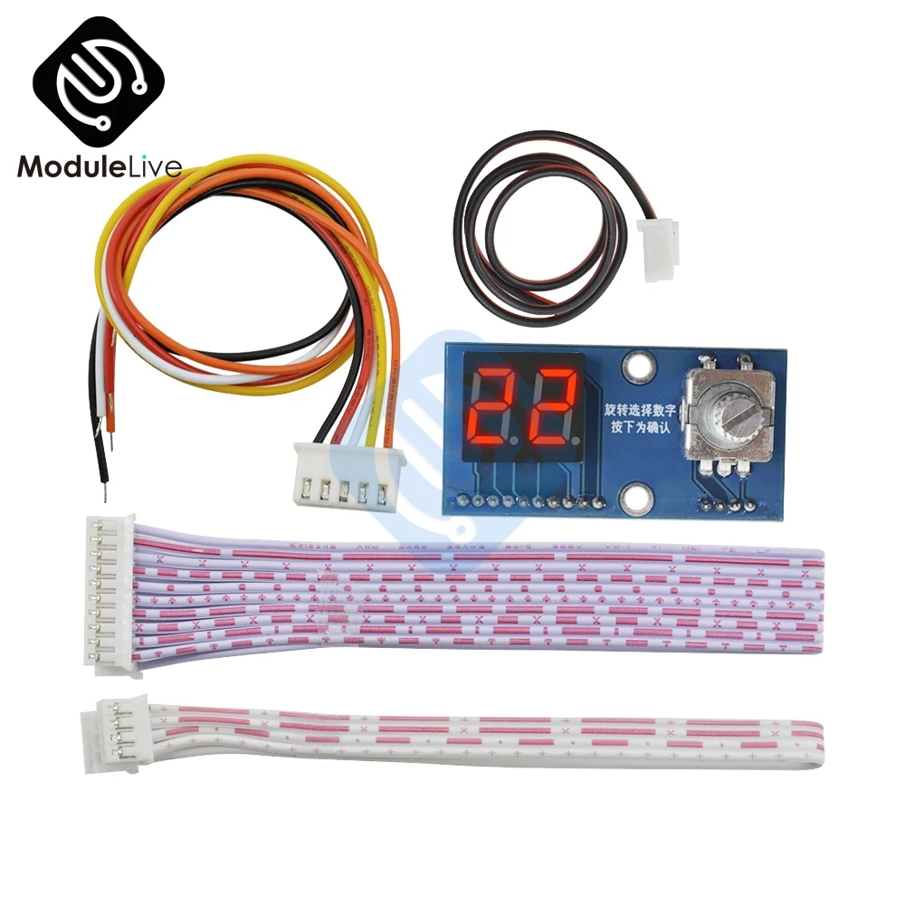 СВЕТОДИОДНЫЙ цифровой модуль постоянного тока 5 В DSP эффекты 100 0 99 с проводной