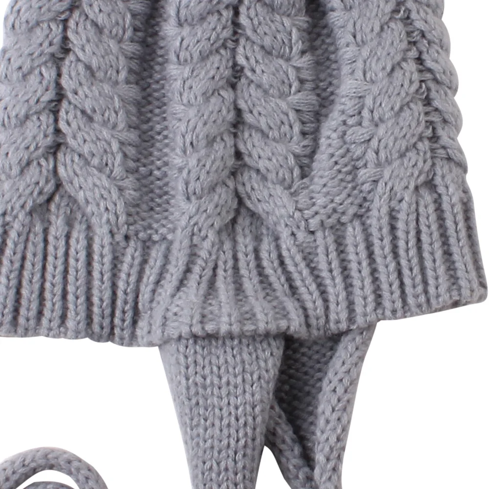 2019 головной убор для родителей и ребенка зимние шапки мамы меховые шарики