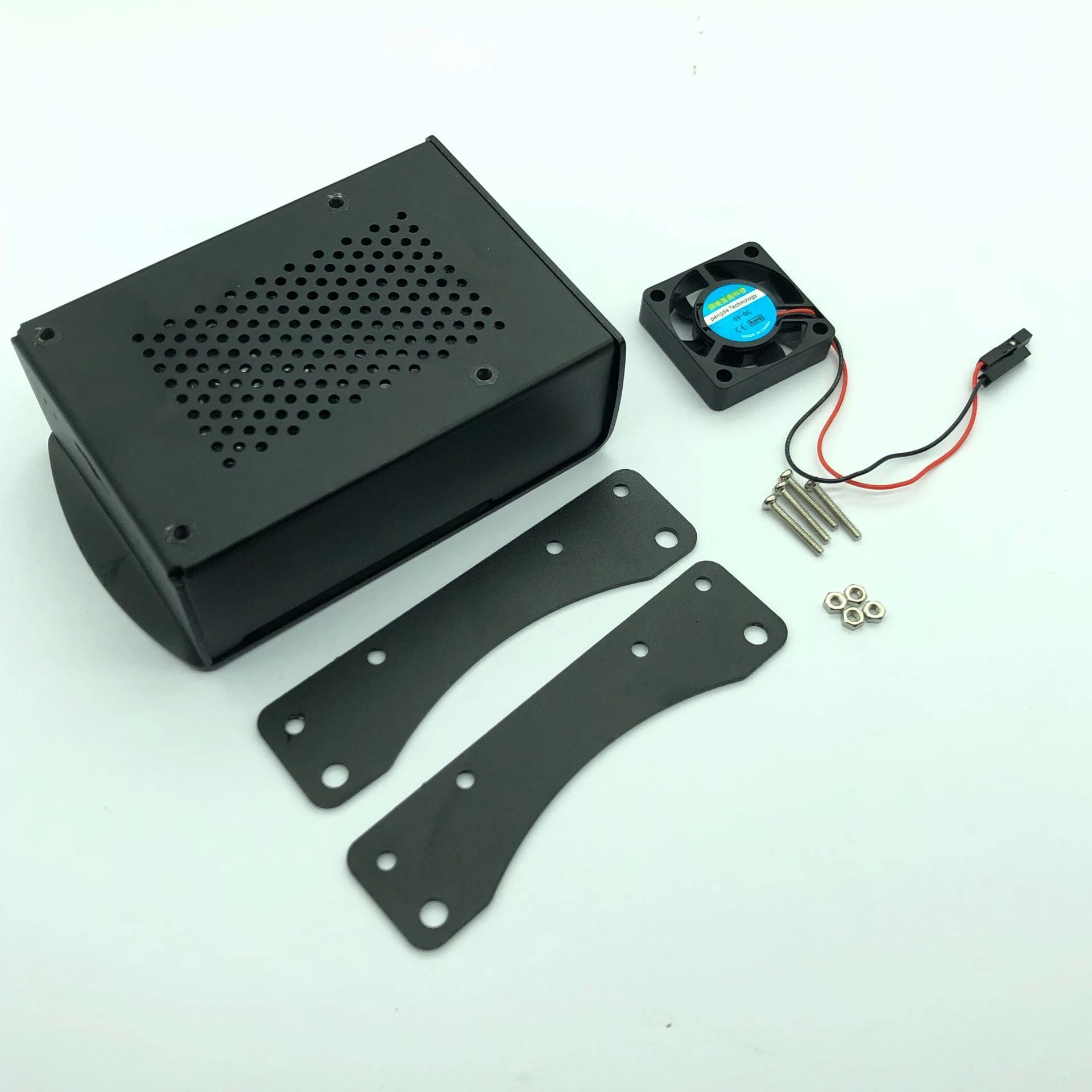 Raspberry Pi 4 Aluminum Case Black Metal Shell Silver Box Green Enclosure for RPI Model B 4B | Электроника