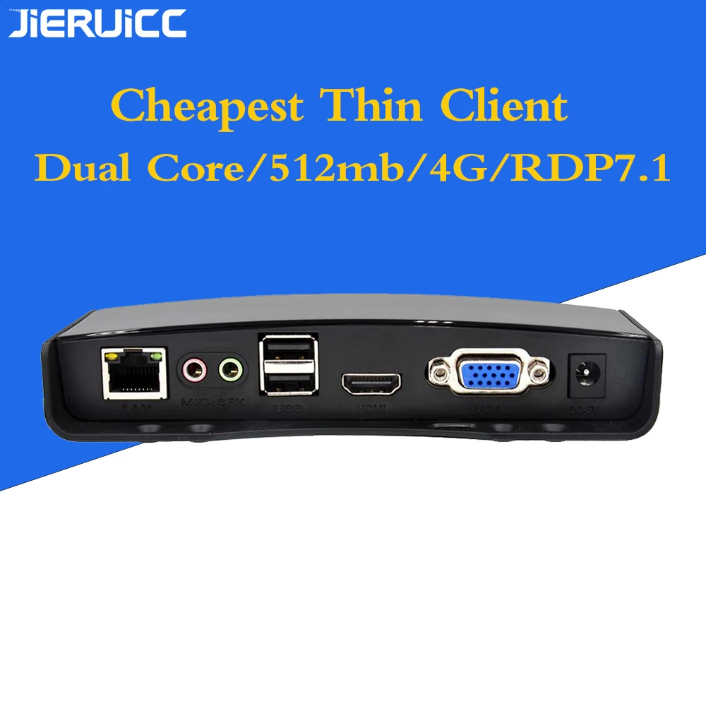 Дешевый zero client G2 для cbt-центр с RDP8.1 протокол/двухъядерный 1 2 ГГц RAM512mb.Flash4GB |