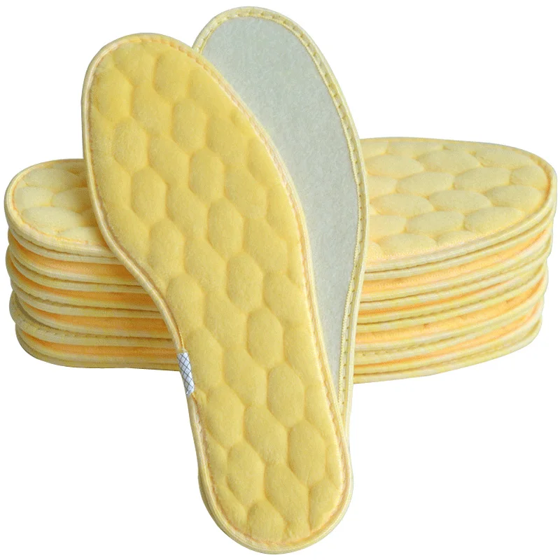 Новинка Зимние Стельки Дышащие теплые хлопковые стельки для обуви