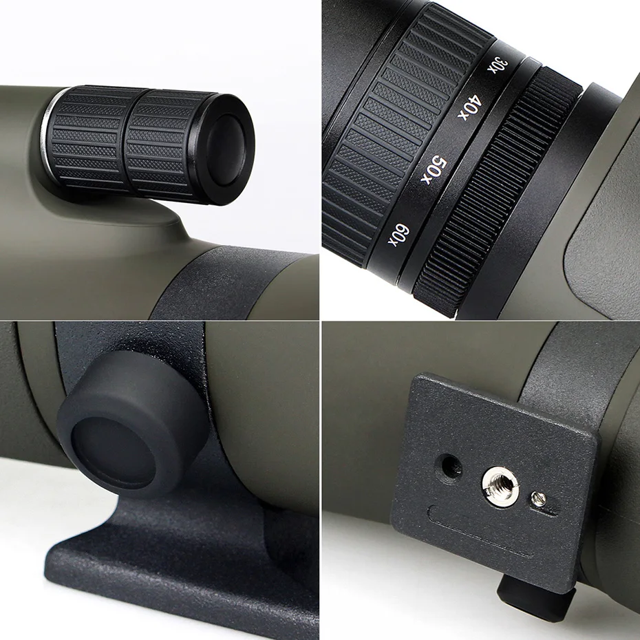 SVBONY 20-60x80 Zoom Зрительная труба с азотным заполнением SV46 телескоп двойной механизм фокусировки металлический корпус w/57," высококачественный штатив