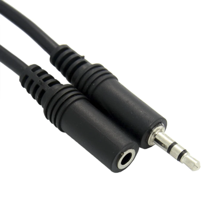 

1.3m Extendable Earphone Cable 3.5mm Stereo Male To Female Extension Audio Cable Cord Audio Extension Cable