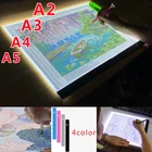 Elice A2 A3 A4 A5 ультратонкий светодиодный цифровой графический планшет для рисования USB СВЕТОДИОДНЫЙ светильник планшет для рисования электронная живопись
