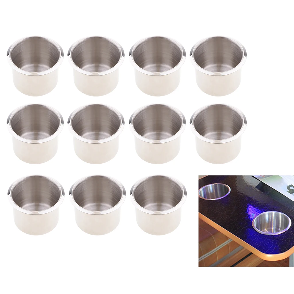 11x подстаканник для покерного стола из нержавеющей стали вставки напитков