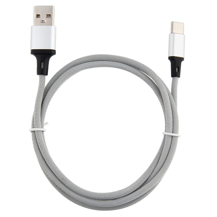 100 шт 3 фута 6 футов 10 8pin type C Micro USB кабель прочная ткань нейлоновый плетеный шнур