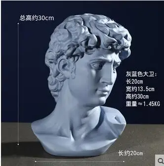 

28 style David & Marseilles arts and crafts Lucius Annaeus Seneca Figure decoration ornaments room Home Furnishing