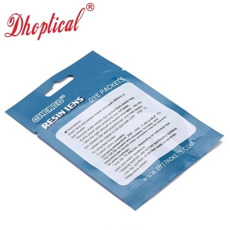 Раствор для тонирования линз пакеты окрашивания материал 10 пак./кор. несколько