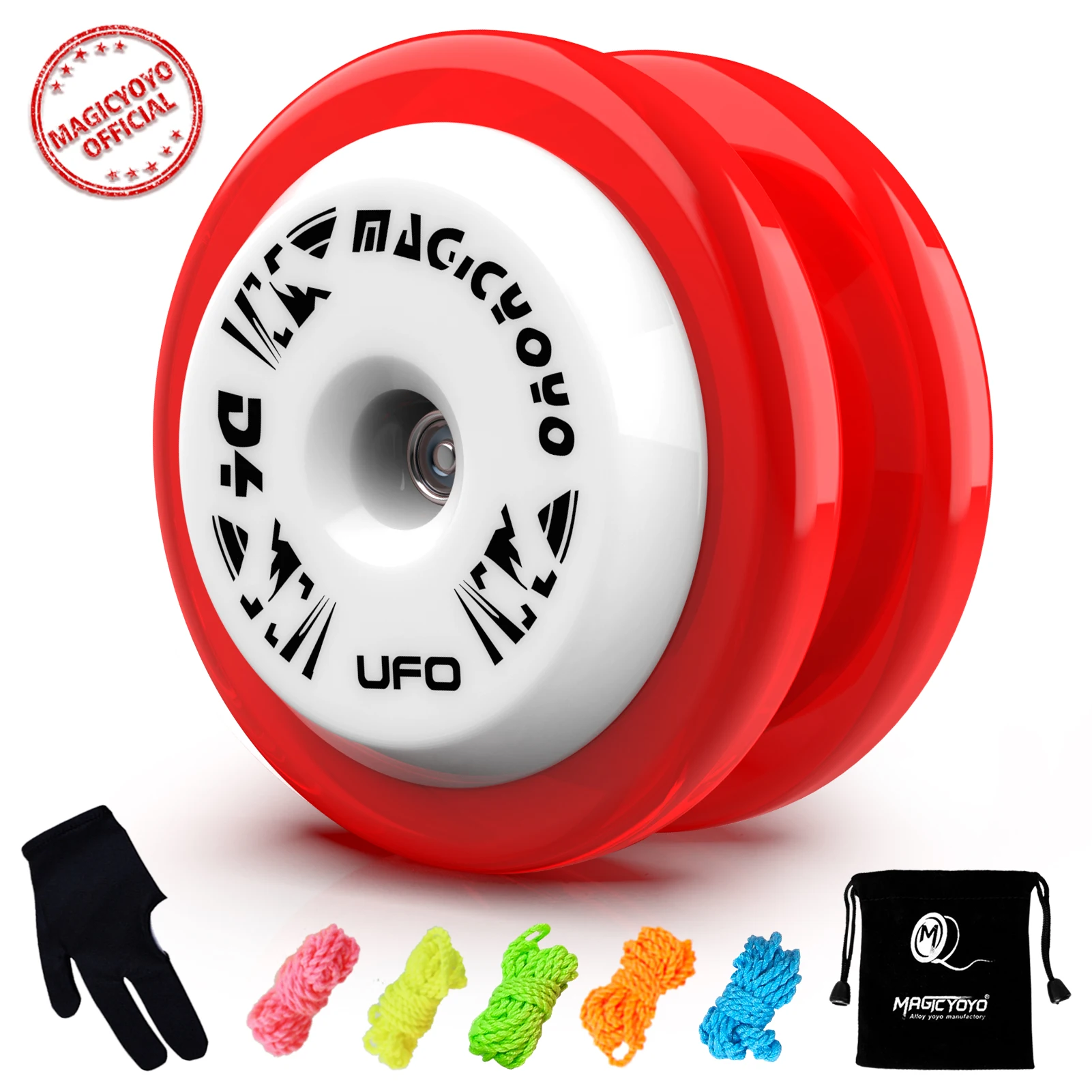Йо-Йо MAGIC YOYO D4 UFO йо-йо для новичков Профессиональный начинающих пластиковый