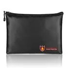 50% скидка огнеупорный бумажный файл паспорт сумка водонепроницаемый безопасный Чехол для хранения