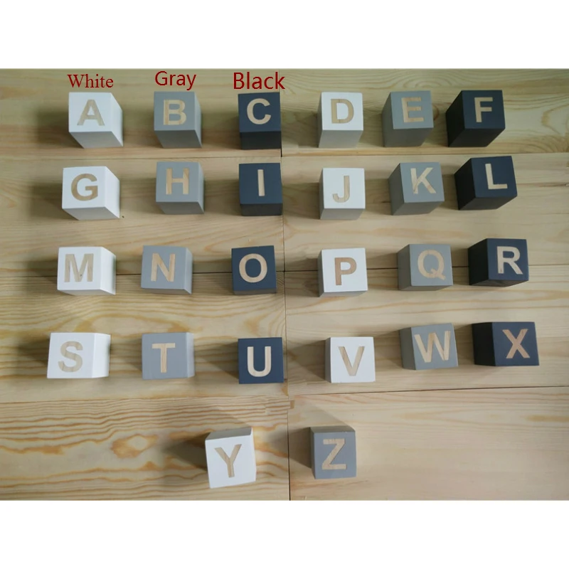Деревянный алфавит с буквами ABC 26 дюймов|Декоративные буквы и цифры| |