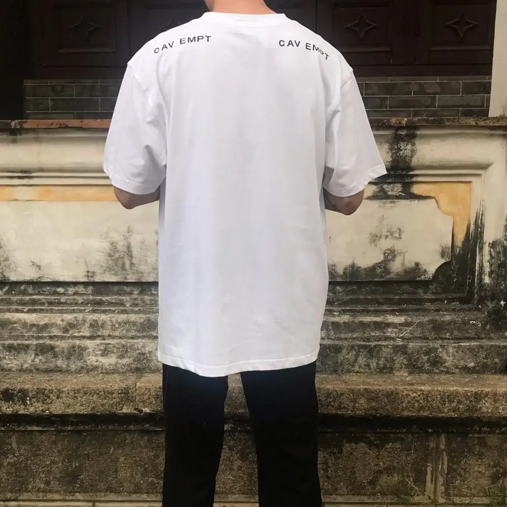 

CAVEMPT T-shirt MD INFLUENCE 2020 Cavempt Tee Men Women Summer Spring T-shirts Mandala print C.E Tops