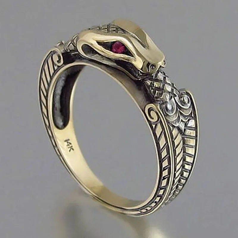 Punkboy модные гравированные властная Кобра Имитация Текстуры змеиной кожи