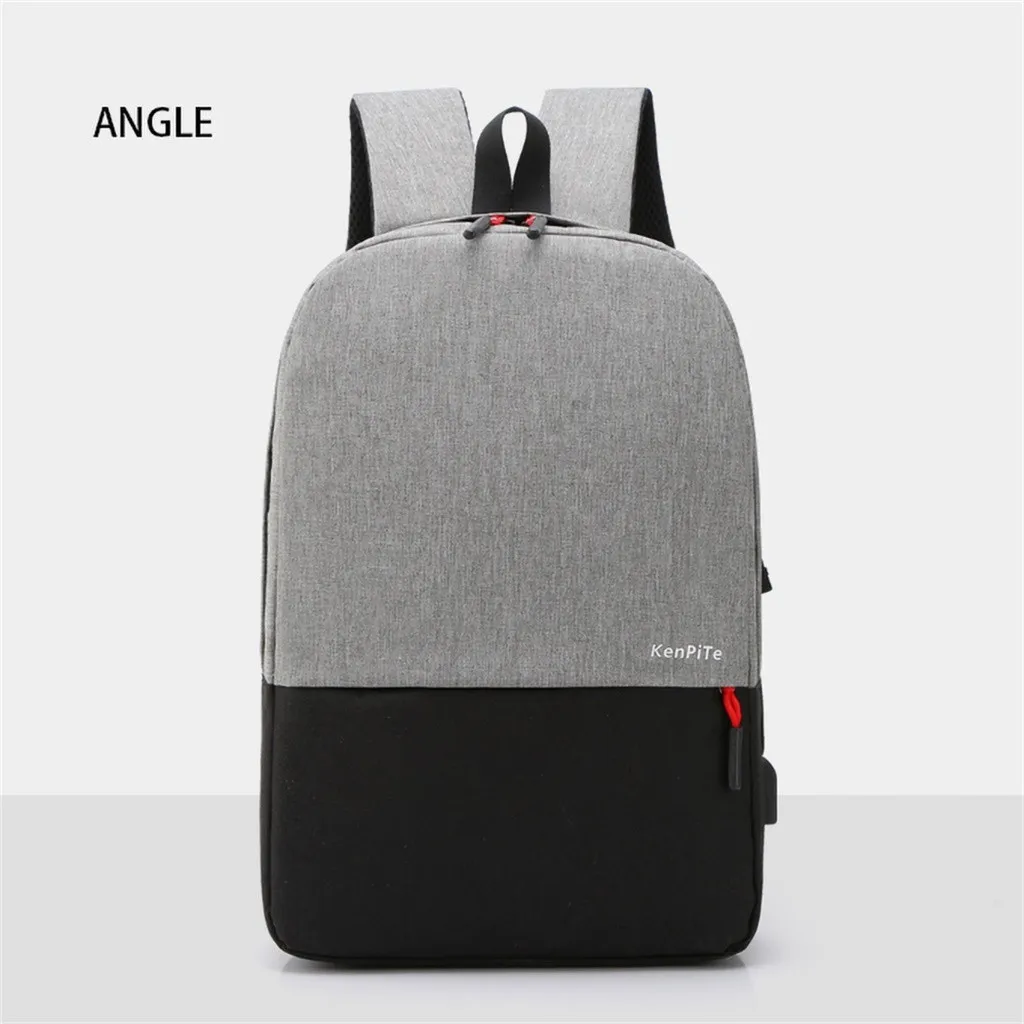 50# Backpack for men Multi Pocket Travel Backpacks Female Men Business Laptop Bag Casual Student | Багаж и сумки