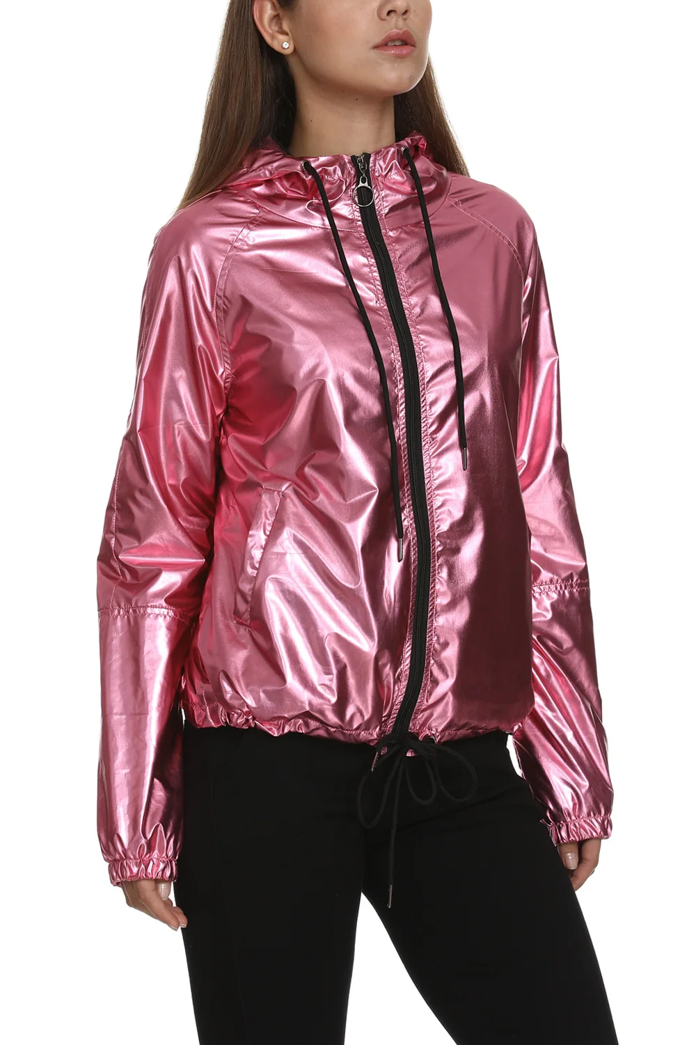 Новинка 2021 женский водонепроницаемый дождевик на молнии женские куртки