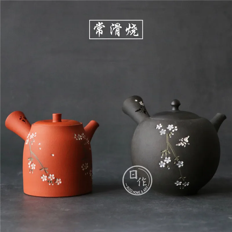 

original installation import often slippery burn teapot qingfeng-xiangguang fracture lasts a side by hand the teapot