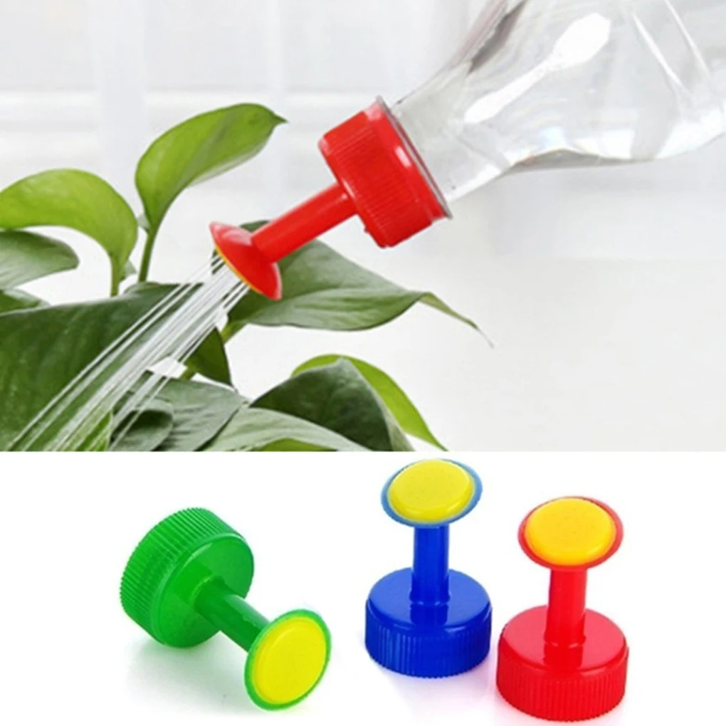 

3pcs Gardening Plant Watering Attachment Spray-head Soft Drink Bottle Water Can Top Waterers Seedling Irrigation Equipment
