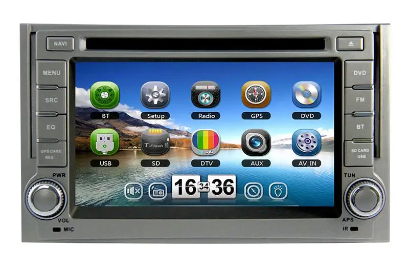 

6.2" in-dash Car DVD player with GPS(optional),USB,AUX,BT/TV,audio Radio stereo,car multimedia headunit for Hyundai H1 2011 2012