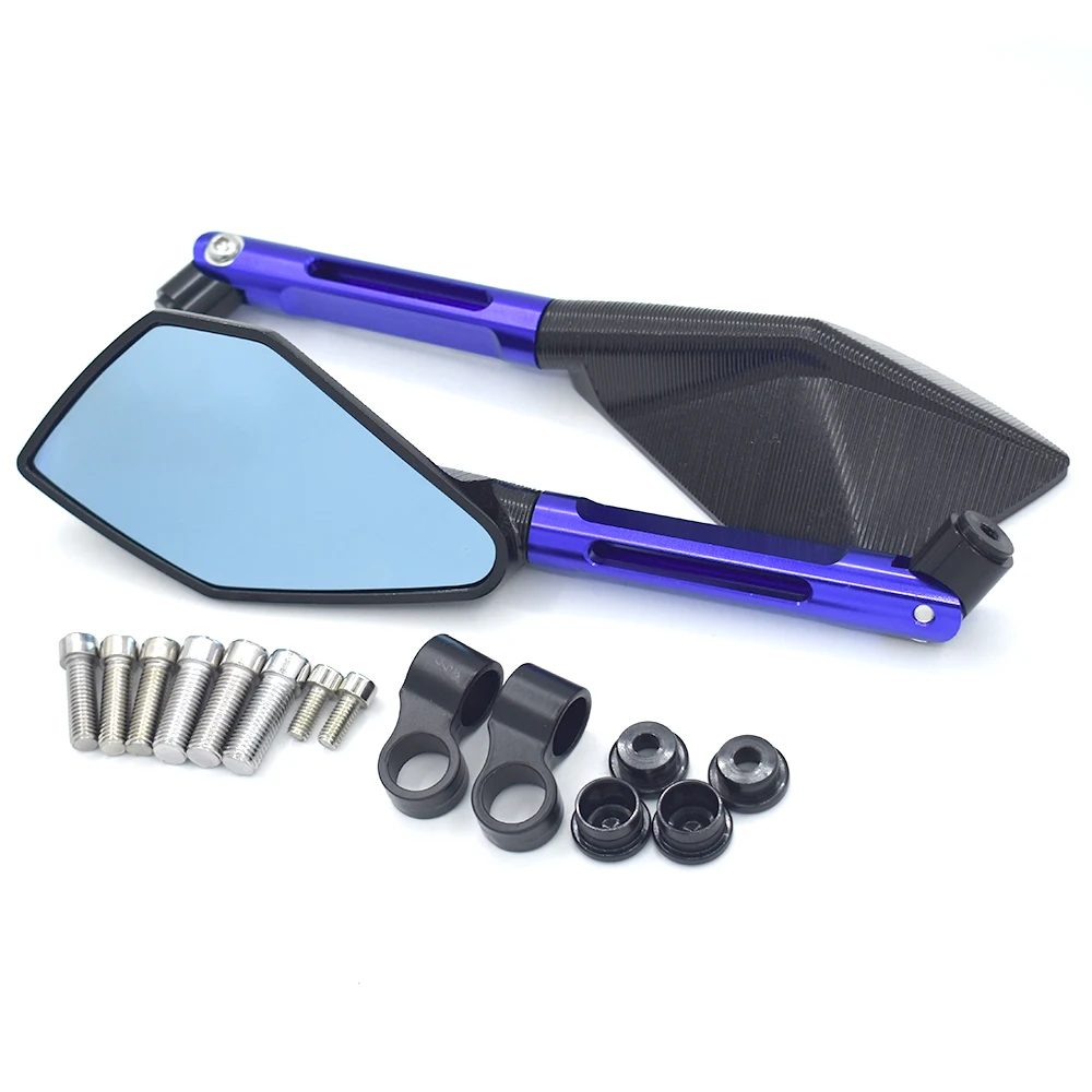 Универсальное мотоциклетное CNC алюминиевое зеркало заднего вида боковое