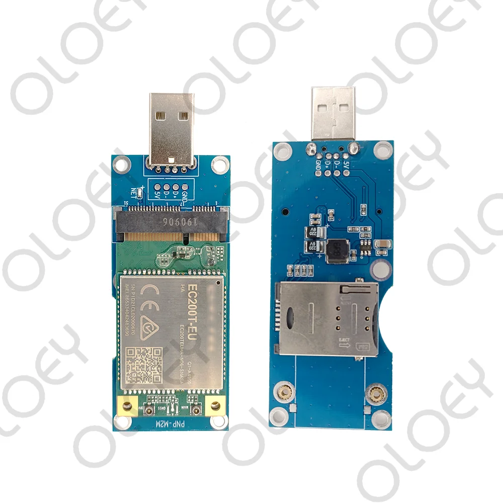 Макетная плата 3G 4G Minipcie на USB 2 шт. адаптера со слотом для SIM-карты модуля |