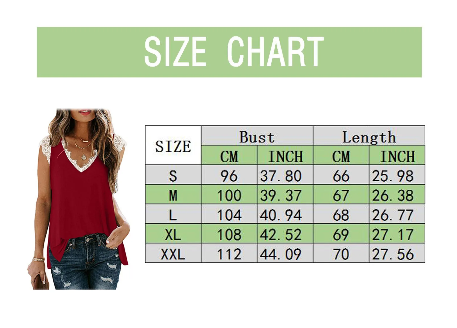 

Fashion Lace Solid Color V Neck Womens Tshirt Ladies Summer Sleeveless Casual Loose Basic Tank Top Sexy Graphic Tees