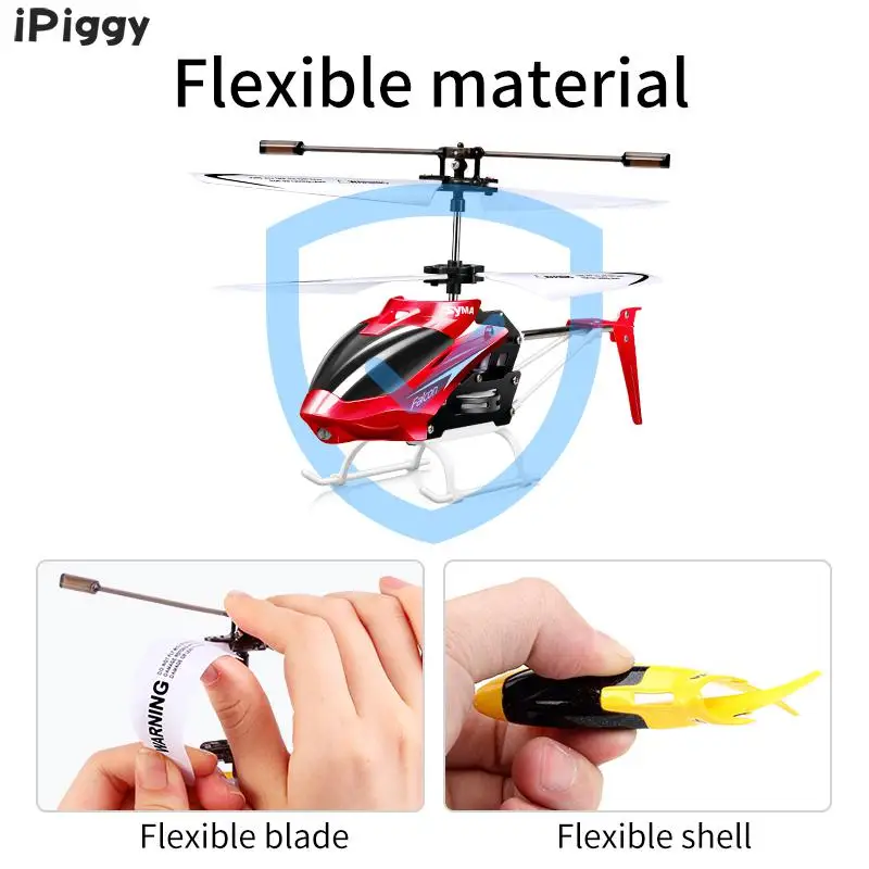 IPiggy Syma W25 2 CH гироскоп ударопрочный RC игрушки дети мальчик подарок красный желтый