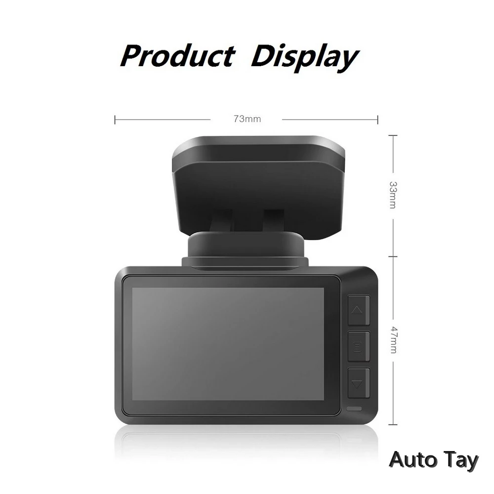 Автомобильный регистратор вождения Wifi GPS Ultra HD Real 4K 3840*2160P с двумя объективами DVR
