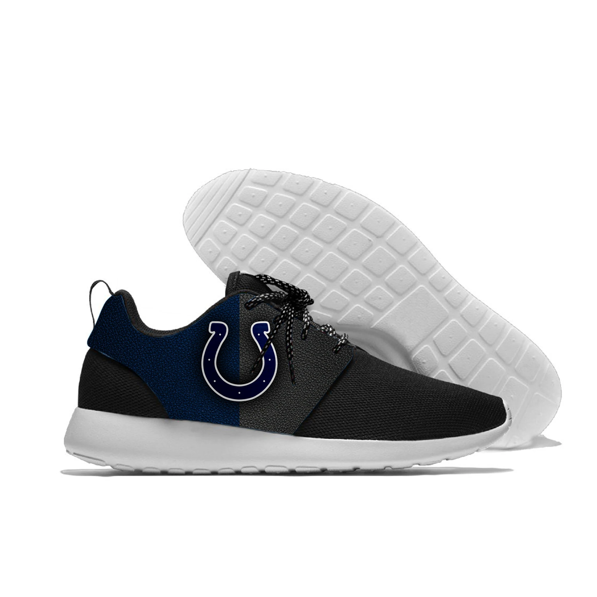 

Custom Colts Logo Men Casual Shoes Lightweight Comfortable Breathable Couples Walking Sneakers for Indianapolis Football Fans