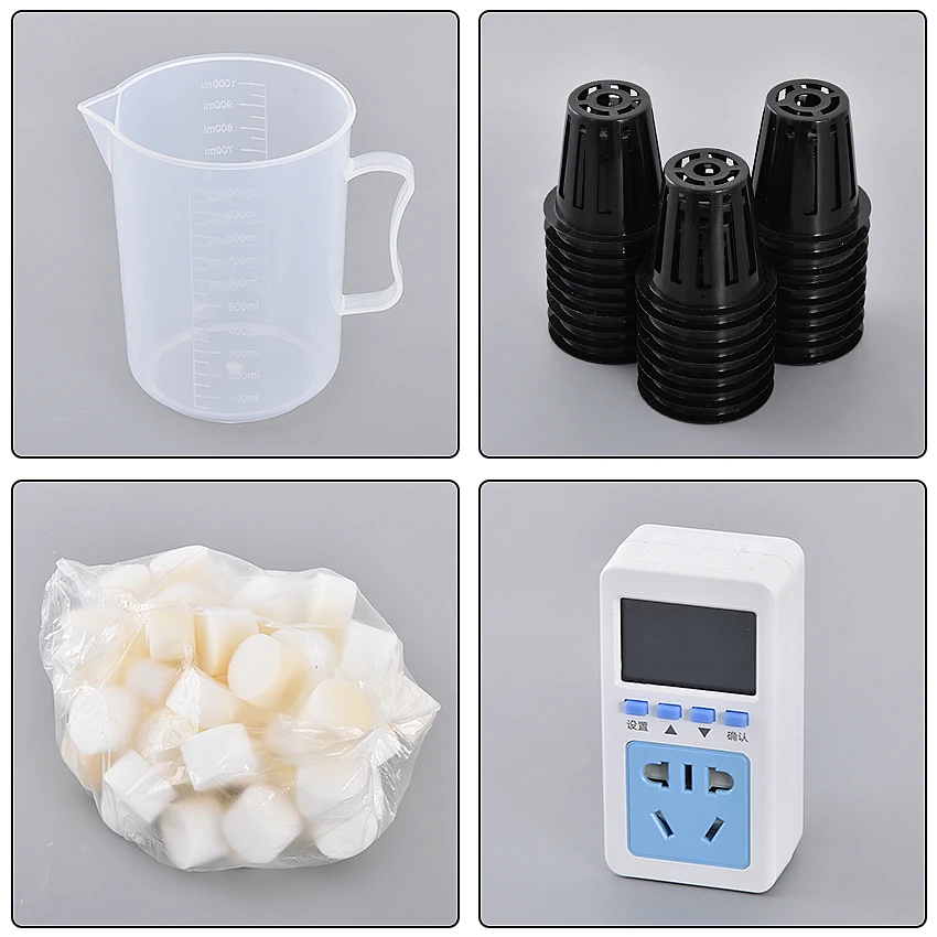 Домашняя самодельная туманная туманка с 24 отверстиями для выращивания овощей