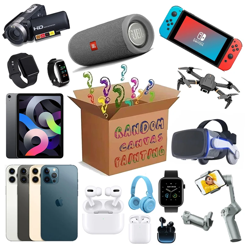 

2021 самый популярный 100% выигрыш высокое качество новая таинственная коробка на удачу Сюрприз подарок на удачу случайный товар домашний цифр...