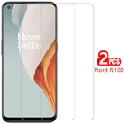 Чехол для oneplus nord n100, закаленное стекло, Защита экрана для one plus nordn100 n 100 100n 6,52