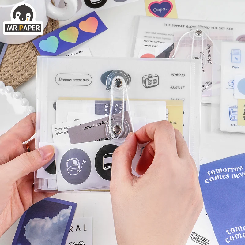 Mr.paper 20 шт./лот бумага для сливочного масла в стиле Instagram скрапбукинга с пулями