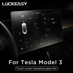 for tesla model 3 y 15 center control touchscreen car navigation touch screen protector p50 p65 p80 p80d 9h tempered glass free global shipping