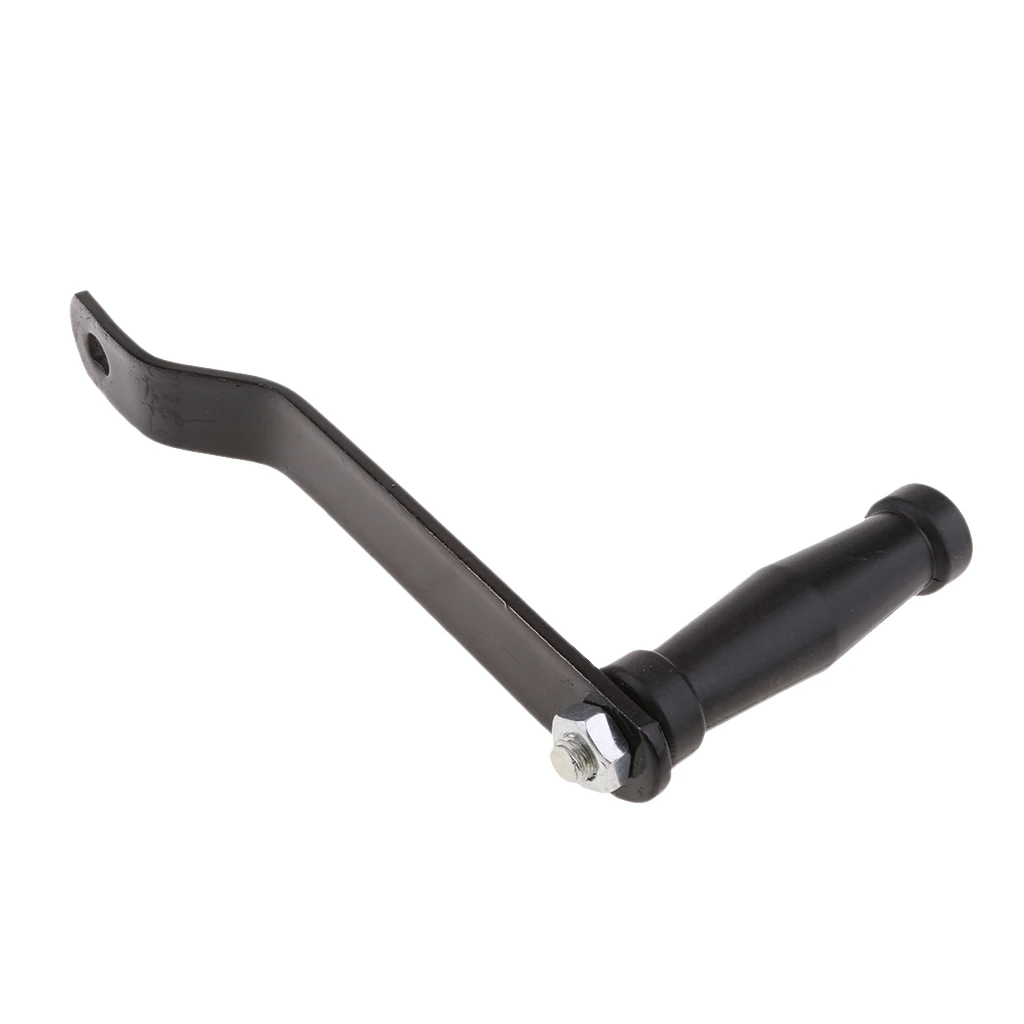 

1 Piece Black Steel Marine Boat Trailer Comfort Control Crank Winch Handle