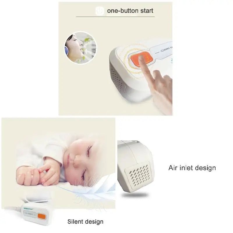 

New Ventilator Auto CPAP BPAP Cleaner Disinfector 2200mAh Sleep Apnea Anti Snoring SCI88